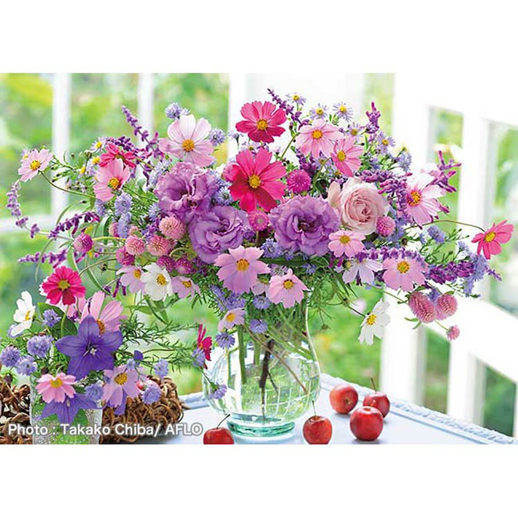 乐天商城 - 500ピース 陽だまりのソナタ 500-294花瓶 花 500ピース ジグソーパズル アップルワン