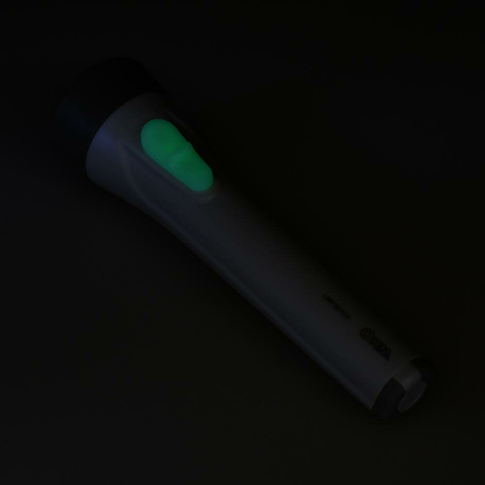 V電池付LEDライト　110lm　LHP-3211C7 懐中ライト 懐中電灯 避難用品 防災 LED 常備灯 乾電池付き ハンディライト 吊り下げ式 緊急 オーム電機