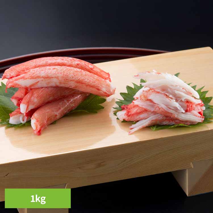 香り箱（かに風味かまぼこ） 大容量 リアル カニ風味 カニカマ バラ凍結 保存料不使用 復興支援 スギヨ 【TD】 【代引不可】