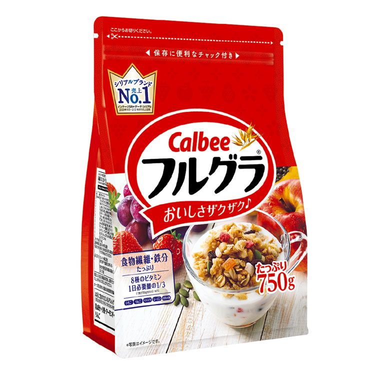 フルグラ 750g フルグラ フルーツグラノーラ グラノーラ シリアル 朝食 ビタミン 食物繊維 鉄分 カルビー 【D】 あす楽