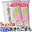 あきたこまち 10kg(5kg×2)送料無料 無洗米 秋田県産 白米 お米 ご飯 アキタコマチ【29年産】【TD】【米TKR】【メーカー直送品】【RCP】