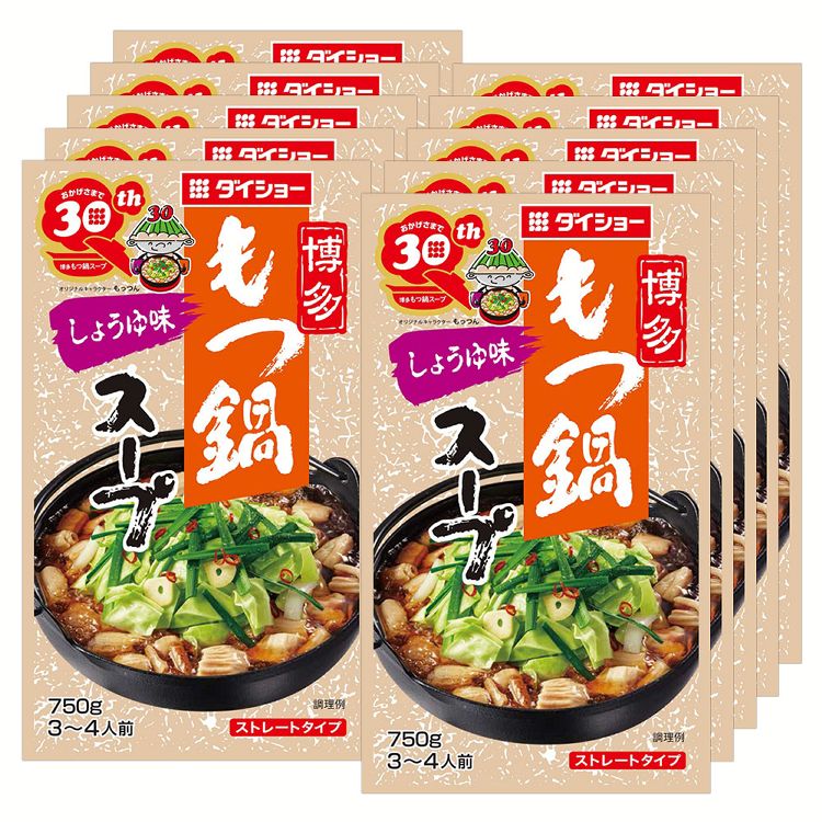 かつおとこんぶの旨みを効かせた、しょうゆ仕立ての鍋スープです。●内容量750g／1袋●原材料しょうゆ（国内製造）、発酵調味料（国内製造）、果糖ぶどう糖液糖、食塩、こんぶエキス、こんぶ加工品、かつおエキス／調味料（アミノ酸等）●栄養成分（1人前（214g）あたり）エネルギー：34kcal／たんぱく質：1.7g／脂質：0g／炭水化物：6.8g／食塩相当量：4.9g●原産国日本（検索用：鍋の素 鍋のもと 鍋スープ 鍋 もつ鍋 もつ鍋スープ もつ 牛もつ しょうゆ味 4904621040949） あす楽対象商品に関するご案内 あす楽対象商品・対象地域に該当する場合はあす楽マークがご注文カゴ近くに表示されます。 詳細は注文カゴ近くにございます【配送方法と送料・あす楽利用条件を見る】よりご確認ください。 あす楽可能なお支払方法は【クレジットカード、代金引換、全額ポイント支払い】のみとなります。 下記の場合はあす楽対象外となります。 15点以上ご購入いただいた場合 時間指定がある場合 ご注文時備考欄にご記入がある場合 決済処理にお時間を頂戴する場合 郵便番号や住所に誤りがある場合 あす楽対象外の商品とご一緒にご注文いただいた場合ご注文前のよくある質問についてご確認下さい[　FAQ　]