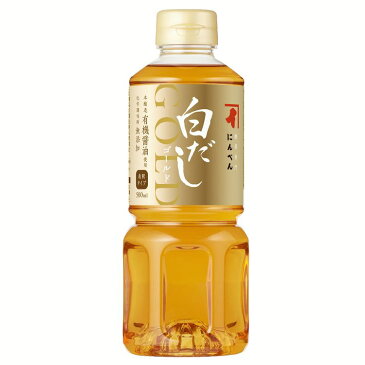 白だし にんべん 白だしゴールド 500ml OD683Nにんべん 鰹節 こだわり商品 だし巻き玉子 炊き込みご飯 煮物 鍋 化学調味料無添加 だし 【D】