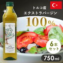 オリーブオイル750ml×6本 大容量 まとめ買い エクストラバージン トルコ産エキストラバージンオリーブオイル パン オレイン酸 ビタミンE 健康志向 サラダ 魚料理 食用オリーブ油 食用油 サカイトレーディングトルコ産