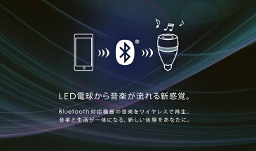 LED電球 E26 40W アイリスオーヤマ スピーカー電球 LDF11L-G-4S送料無料 電球 LED スピーカー bluetooth おしゃれ おしゃれ照明 照明 電気 天井照明 天井照明器具 LED照明 ライト bluetoothスピーカー 小型 音楽 新生活 一人暮らし