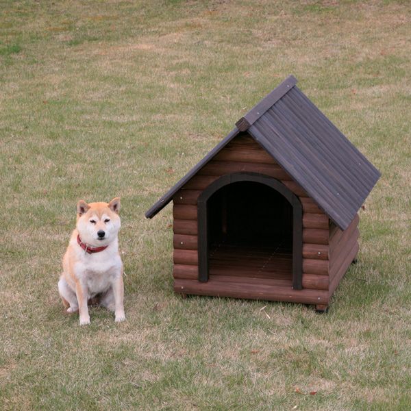 《犬小屋》 ログ犬舎 LGK-750 [犬小屋 大型犬用 中型犬 屋外用 アイリスオーヤマ] おしゃれ