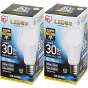 【2個セット】電球 LED E26 30W形相当 広配光 【2個セット】LED電球 E26 広配光タイプ 30W形相当 昼白色相当 LDA3N-G-3T5 アイ...