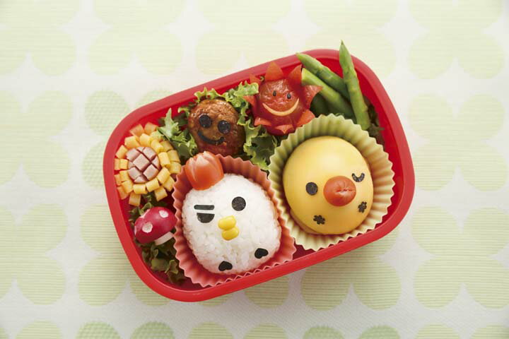 【代金引換・日時指定不可】 【MAIL】【お弁当 キャラ弁】【B】お弁当応援！ハサミ&ピンセット【運動会 レジャー】貝印 000FG5188 おしゃれ メール便