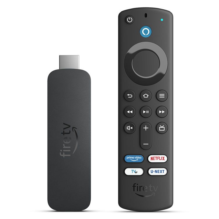 ファイヤースティック ストリーミングメディアプレーヤー Amazon Fire TV Stick 4K (第2世代) ブラック B0BW2L198LWi-Fi_6E対応 リモコン+スティック 8GBストレージ Alexa対応 amazonスティック 映画・TV番組 コンテンツ チャンネル 