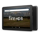 【5/1限定◆最大100 ポイントバック抽選】タブレット端末 タブレットPC Amazon Fire HD 8 タブレット 8インチHDディスプレイ 32GB ブラック B09BG5KL34Tablet Alexa搭載 Fireタブレット kindle 動画 音楽 薄い 丈夫 【D】