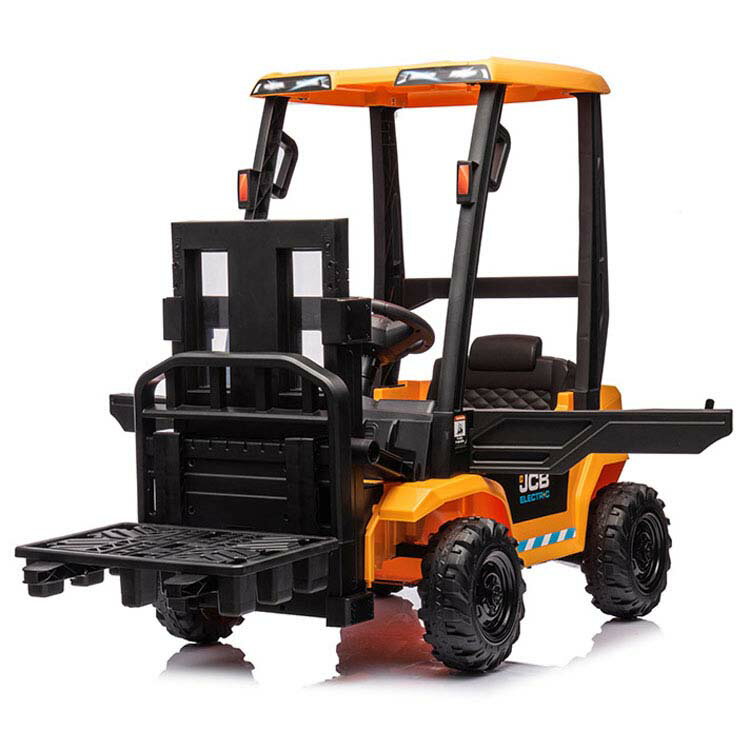 乗り物 おもちゃ 屋内用 電動乗用JCB フォークリフト BDM-0959乗り物 おもちゃ 屋内用 フォークリフト 働く車 乗用玩具 電動乗用 電動 誕生日 クリスマス プレゼント ライセンス 子ども 車 SIS 【TD】 【代引不可】