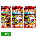 アース製薬 虫除け 入り口 アース 虫よけネットEX 1年用 通常用2個+玄関用1個 玄関 ベランダ 窓 アース 防虫 吊るす 速攻 広範囲 防水 あーす EARTH