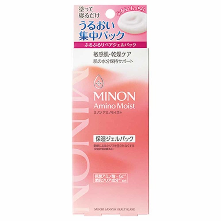 便利生活 マイルームのミノンアミノモイスト ぷるぷるリペアジェルパック 60g ミノン アミノモイスト 洗顔 敏感肌 乾燥肌 洗顔料 MINON もっちり しっとり MINON｜アングル2