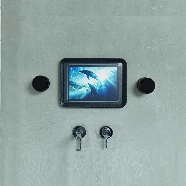 [最大400円OFFクーポン/くらしにプラス] MAGSPEAKER DUO 防水スピーカー 9YYA30RH02RHYTHM 防水 スピーカー ワイヤレス Bluetooth 2個 マグネット搭載 照明 間接照明 キッチン バスルーム リズム ブラック ライトグレー