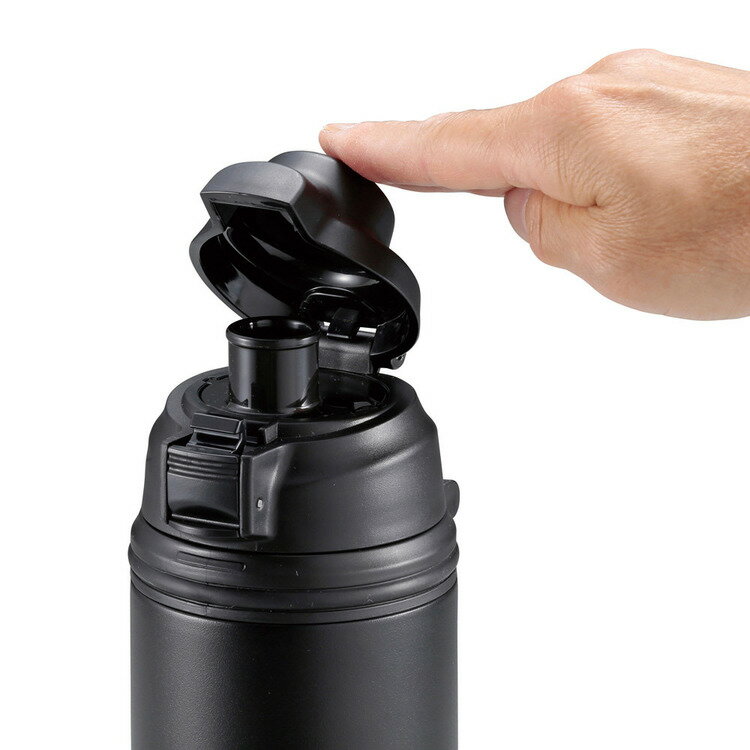 [最大500円OFFクーポン/新生活フェア]水筒 1.0L 保冷専用 HDボトル UE-3506 UE-3507CAPTAINSTAG キャンプ アウトドア レジャー ウォータージャグ 真空二重構造 保冷 ワンタッチ マグボトル 水筒 パール金属株式会社 ブラック ネイビー