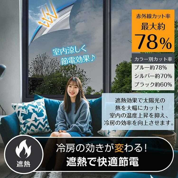 [����250��OFF�����ݥ�/������ե���] ���饹�ե�������������ɻ�(��)45��200cm in034-45-bk�륬�饹 �ե���� �ܱ��������� �����ɻ� �׸��ե���� ��Ǯ ��Ϫ�ɻ� ��Ǯ ���饹�ե���� ���� �֥�å� �֥롼 ����С�