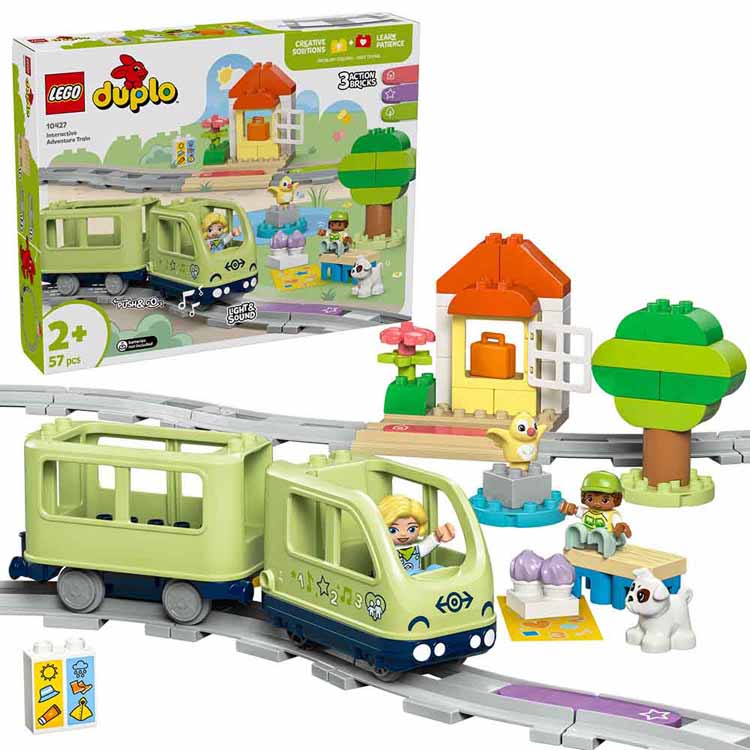 Basic Set - デュプロのまち ぼうけんトレイン 10427おもちゃ 玩具 ブロック プレゼント 誕生日 クリスマス のりもの 幼児 でんしゃ はじめて DUPLO
