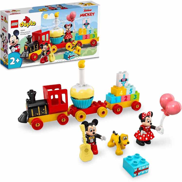 ミッキーとミニーのバースデーパレード 10941おもちゃ 玩具 ブロック プレゼント 誕生日 クリスマス 幼児 DISNEY MICKEY MINNIE DUPLO