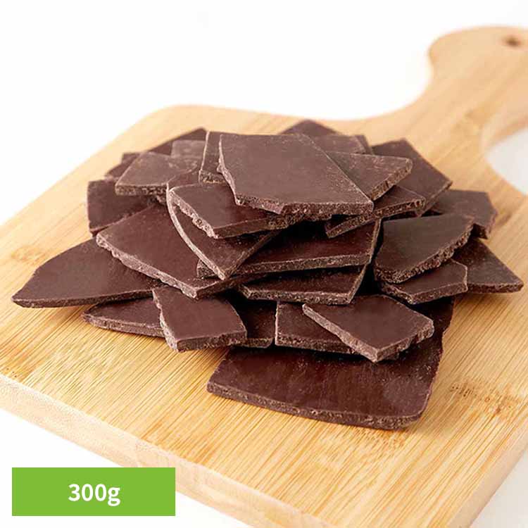 [最大400円OFFクーポン/くらしにプラス] 割れチョコ300g ミルク SM00011614チョコ ミルクチョコレート カカオ クーベルチュール 濃厚 贅沢 チャック付き バレンタイン ホワイトデー お徳用 天然生活の商品画像