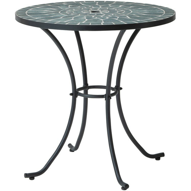 タンジールモザイクテーブルマーブルグリーン 90 MSF-29T タンジール モザイクテーブル マーブルグリーン 90 タカショー 屋外 ガーデン カジュアル ...