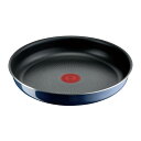 T-fal インジニオ・ネオ インテンス フライパン26cm ガス火専用 ロイヤルブルー L43705 ingenio フライパン ティファール 取っ手が取れる コンパクト収納 チタンコーティング 26cm ガス火 お知らせマーク こびりつきにくい