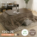 《早割!5%OFFクーポン★27日10時迄》折れ脚こたつ LOR25 120 こたつ テーブル 長方形 120 120×75 折れ脚 こたつテーブル 折りたたみ ローテーブル おしゃれ ブラウン ナチュラル