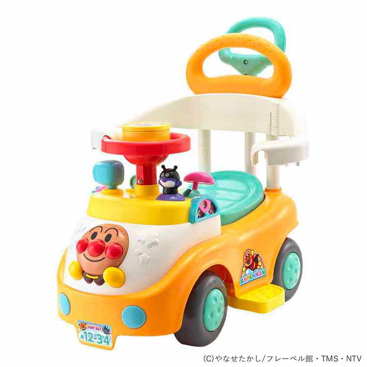 アンパンマン アンパンマンといっしょにドライブ! 3STEPビジーカー アンパンマン あんぱんまん よくばりビジーカー ビジーカー 3ステップ 足こぎ乗用 乗用...