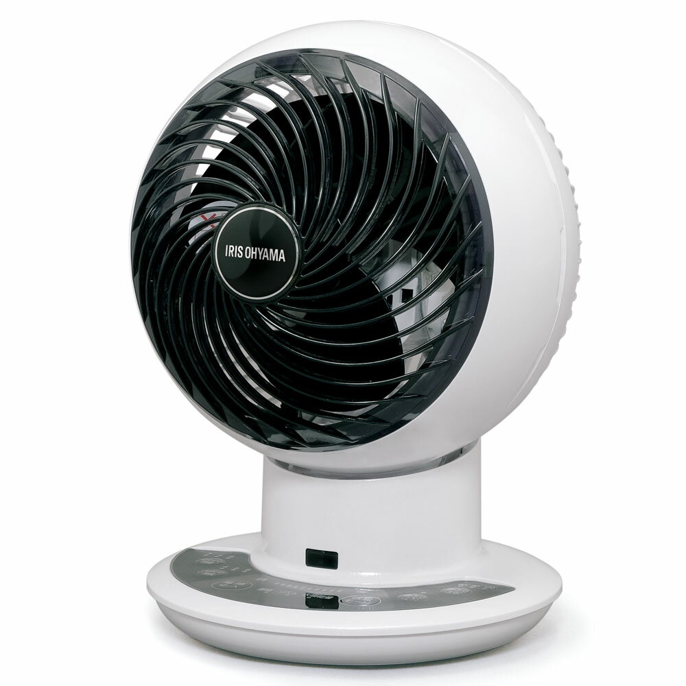 【4/1限定◆最大100%ポイントバック抽選】 サーキュレーターアイ DC JET 15cm KCF-SDC152T-W パールホワイト送料無料 サーキュレーター 換気 送風 エアコン 空気循環 冷房 暖房 部屋干し 室内干し 自動 首振り 首ふり コンパクト リモコン付き アイリスオーヤマのサムネイル