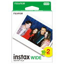 ワイドフイルム INSTAX WIDE WW2 16385995富士フイルム チェキ フイルム ワイドフイルム チェキ用フイルム チェキワイド用フイルム チェキ用フィルム チェキワイド用フィルム 2パック 20枚入(2)