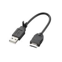 FOMA/SoftBank対応携帯電話用充電USBケーブル MPA-BCFUSB/BK【TC】[ELECOM(エレコム)]