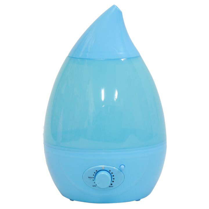 加湿器 超音波式 H2O J22W送料無料 加湿器 アロマ加湿器 超音波式加湿器 卓上 オフィス 省エネ アロマ対応 卓上加湿器 小型 コンパクト おしゃれ 8畳 スチーム LEDライト付き 静音 1.6L 加湿機 リビング 寝室 清潔 木目調 ホワイト ブルー レッド しずく型【B】【D】