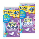 超うすだからつけていないような心地よさ！高吸収ポリマーで瞬間吸収。脱臭シート・銀イオン・消臭ポリマーのトリプル効果でにおいも安心。まとめ買いパック。●製品サイズ（cm）巾約9.5×長さ約23●内容量40枚入り×2個●材質弱酸性さらさら素肌シート採用●うすさ約2.0mm●吸収量（目安）約120cc（検索用：パッド 超うす 安心 トイレ まとめ買い 40枚 女性向け 大人 4904585017377） あす楽対象商品に関するご案内 あす楽対象商品・対象地域に該当する場合はあす楽マークがご注文カゴ近くに表示されます。 詳細は注文カゴ近くにございます【配送方法と送料・あす楽利用条件を見る】よりご確認ください。 あす楽可能なお支払方法は【クレジットカード、代金引換、全額ポイント支払い】のみとなります。 下記の場合はあす楽対象外となります。 15点以上ご購入いただいた場合 時間指定がある場合 ご注文時備考欄にご記入がある場合 決済処理にお時間を頂戴する場合 郵便番号や住所に誤りがある場合 あす楽対象外の商品とご一緒にご注文いただいた場合