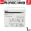 【送料無料】【訳あり】NEC 純正品 PR-L9100C-14W K トナー カートリッジ 2本セット 黒・ブラック エヌイーシー 1本【領収書発行OK】