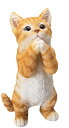 【ポイントキャンペーン中】　S31340　 子猫置物　お願いキャット　L　猫/子猫/ねこ/オーナメント/置物