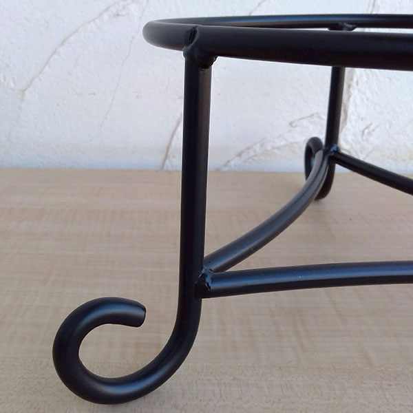 フラワースタンド：FLS-260：ブラック（内径26cm）