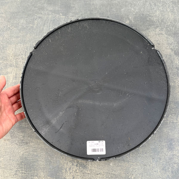 盆栽道具（日本製）：くるくる盆栽台 丸型 直径約30cm（2480）