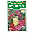 タチアオイ（ホリホック）：サマーカーニバルの種 豪華な八重咲大輪種 春 秋まき 花タネ