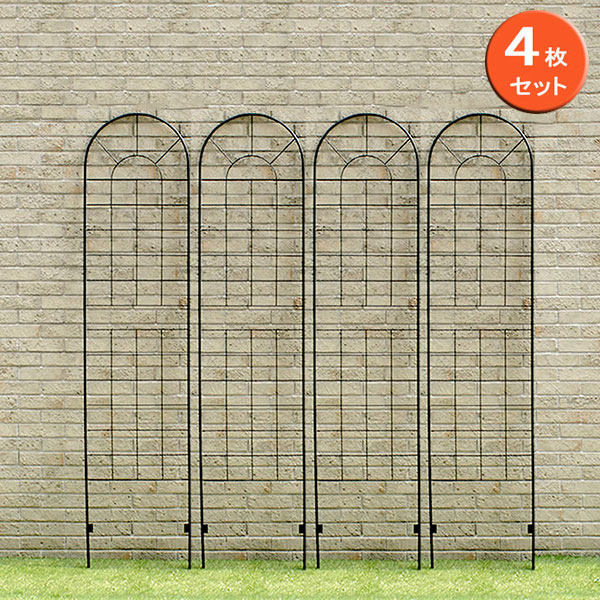 [送料無料]アイアンフェンス幅50×高さ221cm 4枚セット（YBIF-220-4P）*