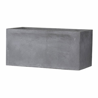 バスク プランター 60cmグレイ　(59×30×高さ30.5cm）