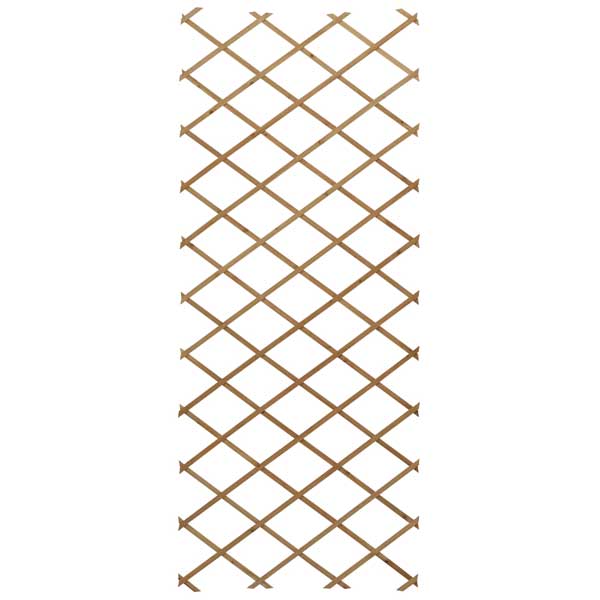 木製伸縮トレリス：60×180cm カントリーウッド