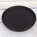 ソーサー13黒(直径13cm)DSS-001-13Bk