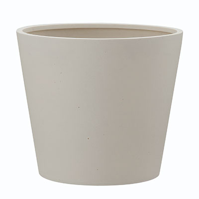 Pot Covers - ポリッシュ コニック クリーム 直径50cm×高さ39.5cm