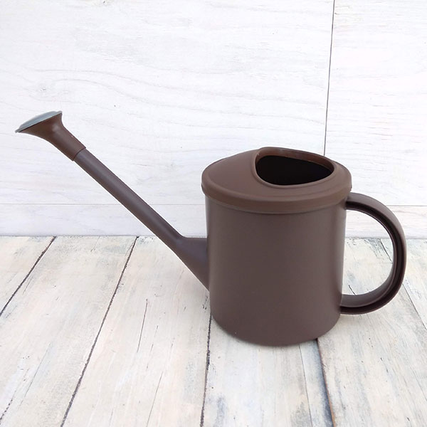 ジョウロ1.5L：ミニじょうろNブラウン