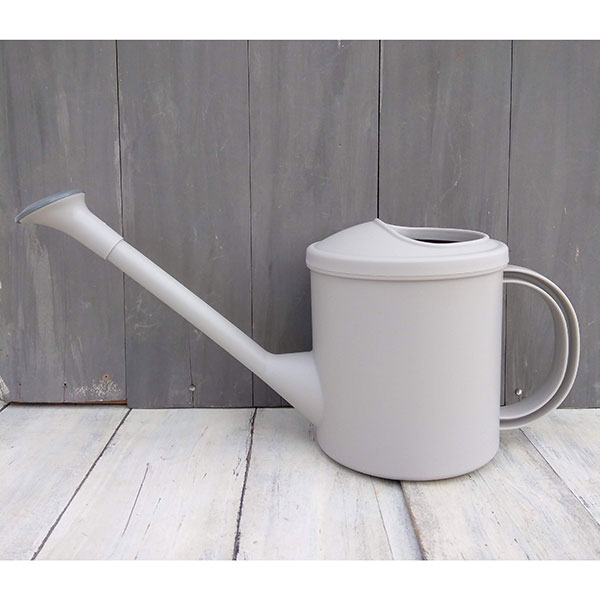 ジョウロ1.5L：ミニじょうろNグレー