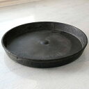 ブラクトエコソーサー:ブラック(直径10.0cm、高さ1.2cm)