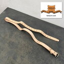 レザーベルト:1Wide Leather Belt(幅2.5cm、ウエスト74-117cm)