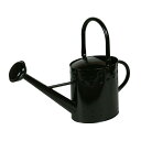 ジョウロ(鉄製)9.5L:(ブラック)(81518)