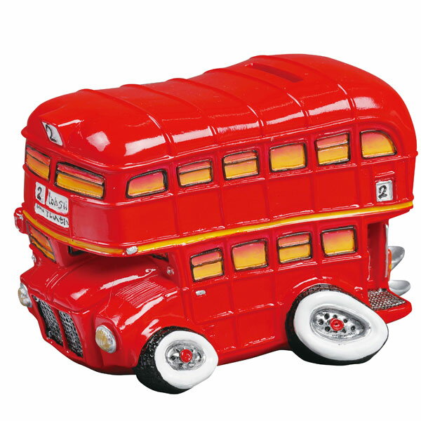 Rakuten - バンバンカー貯金箱（ロンドンバス）Bang Bang Car（london bus）(35125)