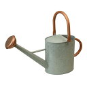 ジョウロ(鉄製)9.5L:シルバー(AGED)(81519)