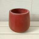 セメント鉢:SAMAI(サマイ)(M)口径14cm/レッド